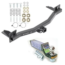 For 18-23 Chevy Traverse 24-25 Limited 18-24 Buick Enclave Trailer Hitch Tow PKG w/ Starter Kit Ball Mount w/ 2" Drop & 1-7/8" Ball By Draw-Tite