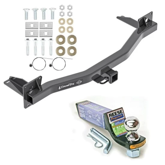 For 2018-2023 Buick Enclave Trailer Hitch Tow PKG w/ Starter Kit Ball Mount w/ 2" Drop & 1-7/8" Ball By Draw-Tite