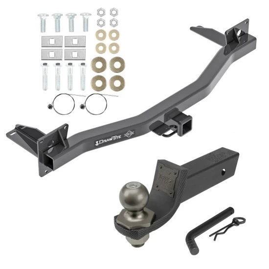 For 2018-2023 Chevrolet Traverse Trailer Hitch Tow PKG + Interlock Tactical Starter Kit w/ 2" Drop & 2" Ball By Draw-Tite