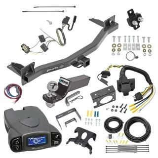 Trailer Hitch Tow Package Prodigy P3 Brake Control For 18-24 Buick Enclave Chevrolet Traverse w/ 7-Way RV Wiring 2" Drop Mount 2" Ball Class 3 2" Receiver Draw-Tite Tekonsha