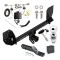 Trailer Tow Hitch For 16-25 Volvo XC90 Recharge Deluxe Package Wiring 2" Ball and Lock