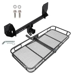 Trailer Tow Hitch For 16-25 Volvo XC90 18-27 XC60 Basket Cargo Carrier Platform w/ Hitch Pin