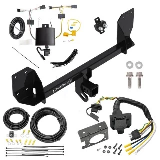 Trailer Hitch w/ 7-Way RV Wiring For 18-27 Volvo XC60 All Models Class 4 2" Receiver