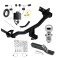 Trailer Tow Hitch For 18-25 Alfa Romeo Stelvio Exc Quadrifoglio Complete Package w/ Wiring and 1-7/8" Ball