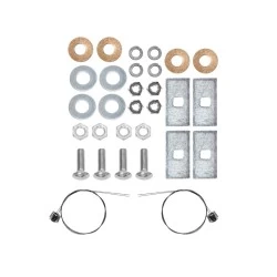 Trailer Tow Hitch Hardware Fastener Kit For 18-25 Alfa Romeo Stelvio Except Quadrifoglio 2" Receiver