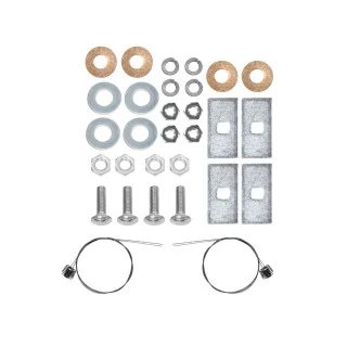 Trailer Tow Hitch Hardware Fastener Kit For 18-25 Alfa Romeo Stelvio Except Quadrifoglio 2" Receiver
