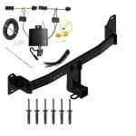 Trailer Tow Hitch For 18-23 BMW X2 All Models w/ Wiring Harness Kit