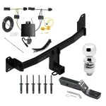 Trailer Tow Hitch For 18-23 BMW X2 All Models Complete Package w/ Wiring and 2" Ball