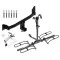 Trailer Tow Hitch For 18-23 BMW X2 Platform Style 2 Bike Rack w/ Anti Rattle Hitch Lock