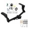Trailer Tow Hitch For 18-24 Subaru Crosstrek Hybrid w/ Wiring Harness Kit
