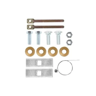 Trailer Tow Hitch Hardware Fastener Kit For 18-19 Chevy Equinox 18-20 GMC Terrain Diesel Only 2" Receiver Class 3