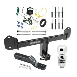 Trailer Tow Hitch For 11-17 BMW X3 All Models Complete Package w/ Wiring and 2" Ball