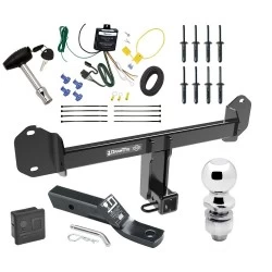 Trailer Tow Hitch For 11-17 BMW X3 All Models Deluxe Package Wiring 2" Ball and Lock