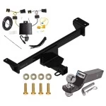 Reese Trailer Tow Hitch For 19-25 Infiniti QX50 All Models Complete Package w/ Wiring and 2" Ball