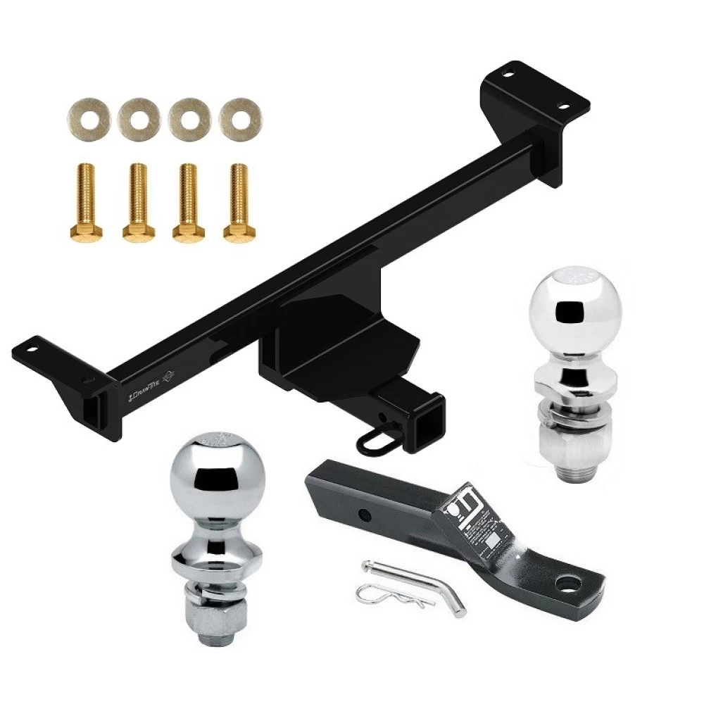 Trailer Tow Hitch For 19-25 INFINITI QX50 2" Receiver w/ 1-7/8" and 2" Ball