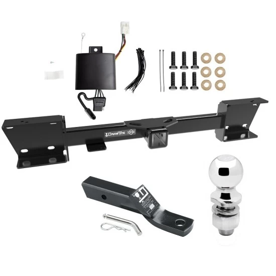 Trailer Tow Hitch For 19-24 Subaru Ascent Complete Package w/ Wiring and 2" Ball