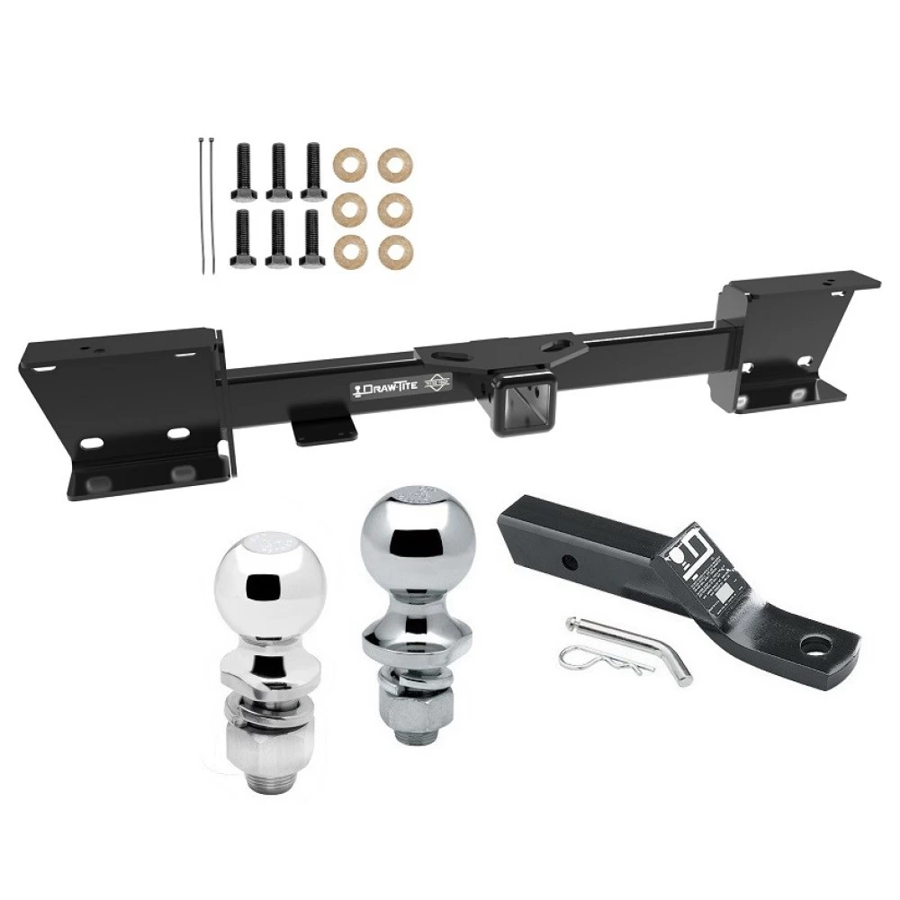 Trailer Tow Hitch For 19-24 Subaru Ascent 2" Receiver w/ 1-7/8" and 2" Ball