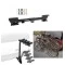 Trailer Hitch w/ 4 Bike Rack For 19-27 Subaru Ascent Approved for Recreational & Offroad Use Carrier for Adult Woman or Child Bicycles Foldable