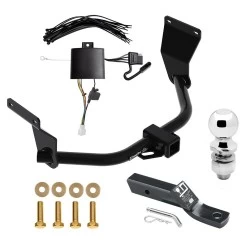 Trailer Tow Hitch For 19-26 Acura RDX w/ +12V Power Provision Complete Package w/ Wiring and 2" Ball
