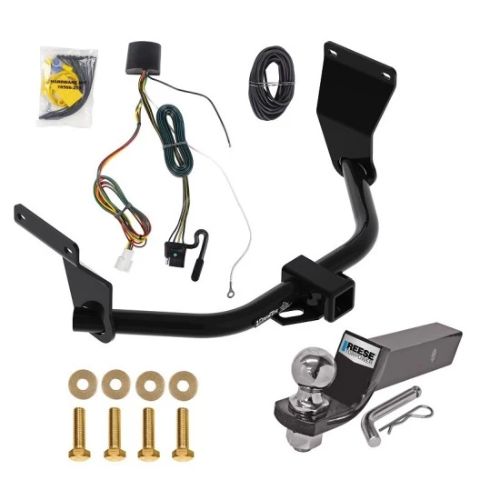 Trailer Tow Hitch For 19-26 Acura RDX All Models Complete Package w/ Wiring and 2" Ball