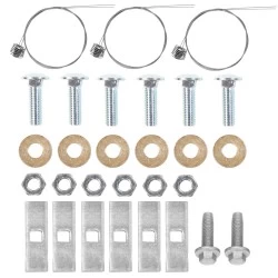 Trailer Tow Hitch Hardware Fastener Kit For 19-27 Subaru Forester 22-26 WRX 2" Receiver