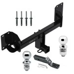 Trailer Tow Hitch For 19-26 BMW X5 Except M Versions 2" Receiver w/ 1-7/8" and 2" Ball