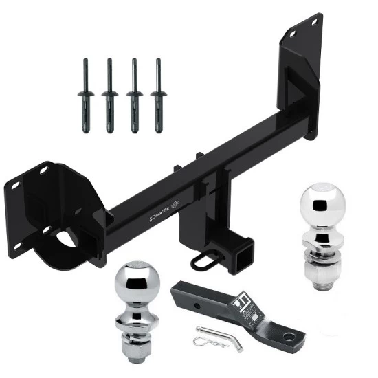 Trailer Tow Hitch For 19-26 BMW X5 Except M Versions 2" Receiver w/ 1-7/8" and 2" Ball