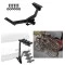 Trailer Hitch w/ 4 Bike Rack For 19-25 Honda Passport Approved for Recreational & Offroad Use Carrier for Adult Woman or Child Bicycles Foldable