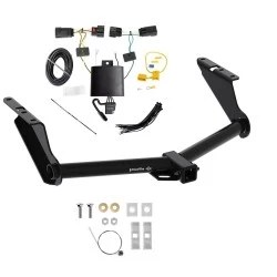 Trailer Tow Hitch For 20-27 Jeep Gladiator excluding Rubicon w/ Wiring Harness Kit