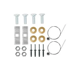 Trailer Tow Hitch Hardware Fastener Kit For 20-27 Ford Explorer Lincoln Aviator 2" Receiver Class 3