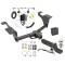 Reese Trailer Tow Hitch For 20-25 Subaru Legacy All Models Deluxe Package Wiring 2" Ball Mount and Lock