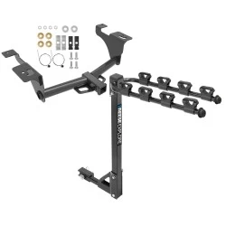 Trailer Tow Hitch For 20-25 Subaru Legacy Sedan 20-25 Outback Wagon tilt away adult or child arms fold down carrier 