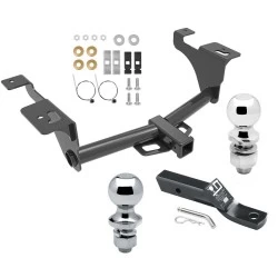 Trailer Tow Hitch For 20-25 Subaru Legacy Outback Wagon 2" Receiver w/ 1-7/8" and 2" Ball