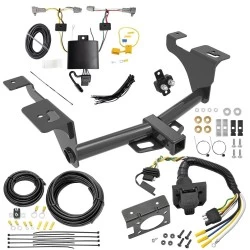 Trailer Hitch w/ 7-Way RV Wiring For 20-22 Subaru Legacy Sedan Class 3 2" Receiver 