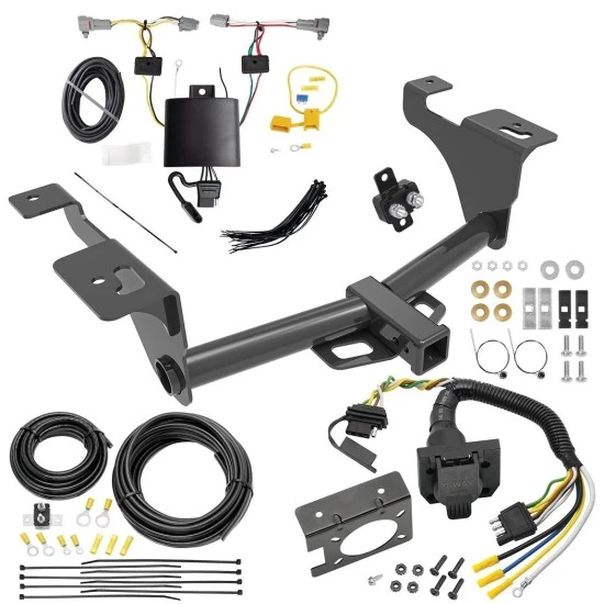 Trailer Hitch w/ 7-Way RV Wiring For 20-25 Subaru Legacy All Models Class 3 2" Receiver Reese