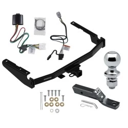 Trailer Tow Hitch For 20-26 Toyota Highlander (Excluding XSE) Complete Package w/ Wiring and 1-7/8" Ball