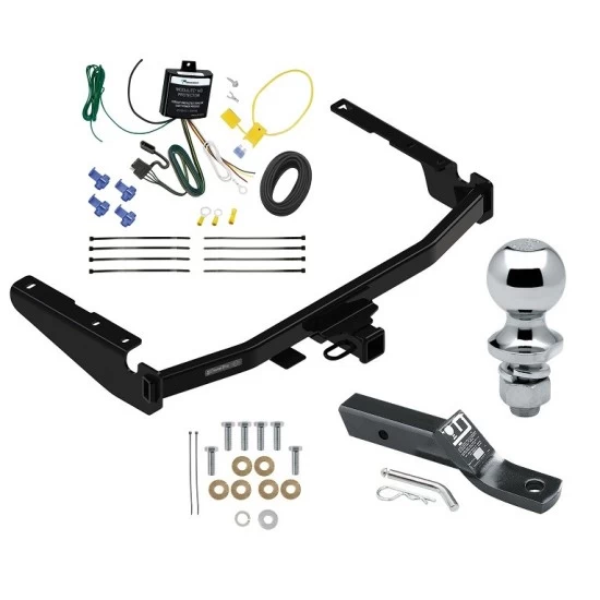 Trailer Tow Hitch For 18-22 Lexus RX350L w/ Factory Tow PKG Complete Package w/ Wiring and 1-7/8" Ball