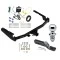Trailer Tow Hitch For 18-22 Lexus RX350L w/ Factory Tow PKG Complete Package w/ Wiring and 1-7/8" Ball