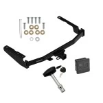 Trailer Tow Hitch For 14-26 Toyota Highlander Except XSE 18-22 RX350L 2" Receiver w/ Security Lock Pin Key