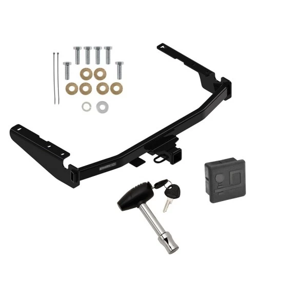 Trailer Tow Hitch For 14-26 Toyota Highlander Except XSE 18-22 RX350L 2" Receiver w/ Security Lock Pin Key