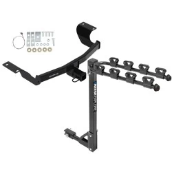 Trailer Tow Hitch For 17-27 Honda CR-V tilt away adult or child arms fold down carrier