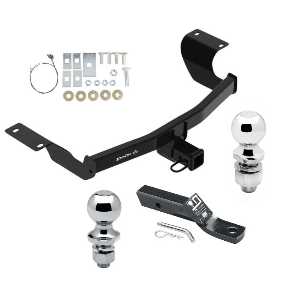 Trailer Tow Hitch For 17-27 Honda CR-V 2" Receiver w/ 1-7/8" and 2" Ball
