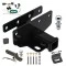 Ultimate Tow Package For 07-18 Jeep Wrangler JK All Models Trailer Hitch w/ Wiring 2" Drop Mount Dual 2" and 1-7/8" Ball Lock Bracket Cover 2" Receiver