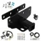 Trailer Hitch w/ 7-Way RV Wiring For 07-18 Jeep Wrangler JK 18-25 JL Class 3 2" Receiver