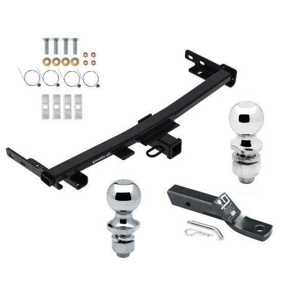 Trailer Tow Hitch For 14-23 Jeep Cherokee Trailhawk 2" Receiver w/ 1-7/8" and 2" Ball