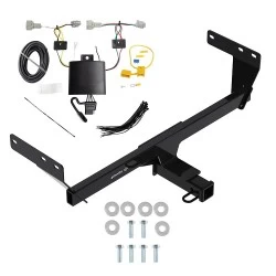 Trailer Tow Hitch For 21-27 Nissan Rogue 2" Receiver Class 3 w/ Wiring Harness Kit