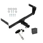 Trailer Tow Hitch For 21-24 Nissan Rogue 2" Receiver Class 3 w/ Security Lock Pin Key