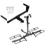 Trailer Tow Hitch For 21-24 Nissan Rogue 2" Receiver Class 3 Platform Style 2 Bike Rack