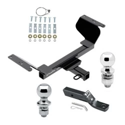 Trailer Tow Hitch For 18-27 Chevy Equinox GMC Terrain Gasoline Receiver w/ 1-7/8" and 2" Ball