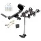 Trailer Tow Hitch For 18-24 Chevy Equinox GMC Terrain Except Diesel 4 Bike Rack w/ Hitch Lock and Cover